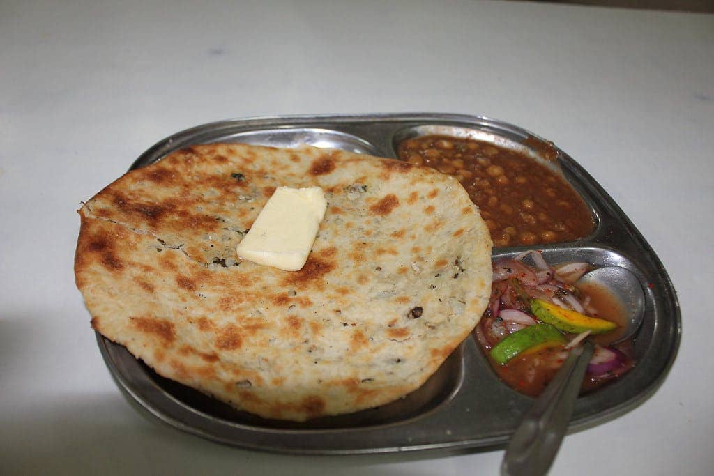 Try Amritsari Kulcha at Bharawan Da Dhaba